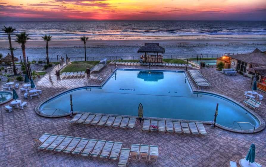 Daytona Beach Hawaiian Inn Daytona Beach Shores Exteriér fotografie